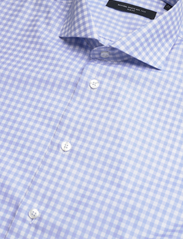 Bosweel Shirts Est. 1937 - Slim fit Mens shirt - rutiga skjortor - light blue - 3
