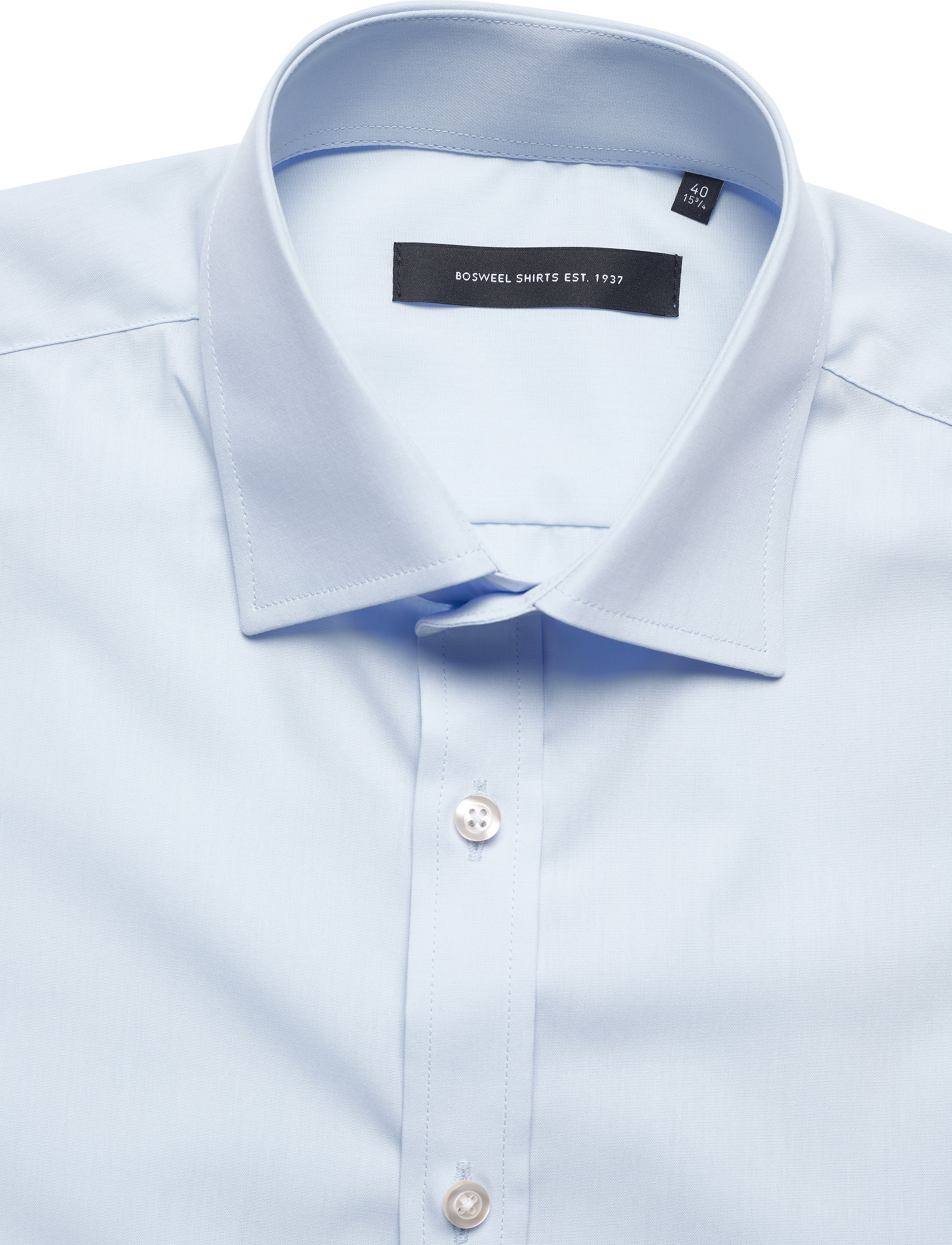 Bosweel Shirts Est. 1937 - Slim fit Mens shirt - formelle hemden - light blue - 3