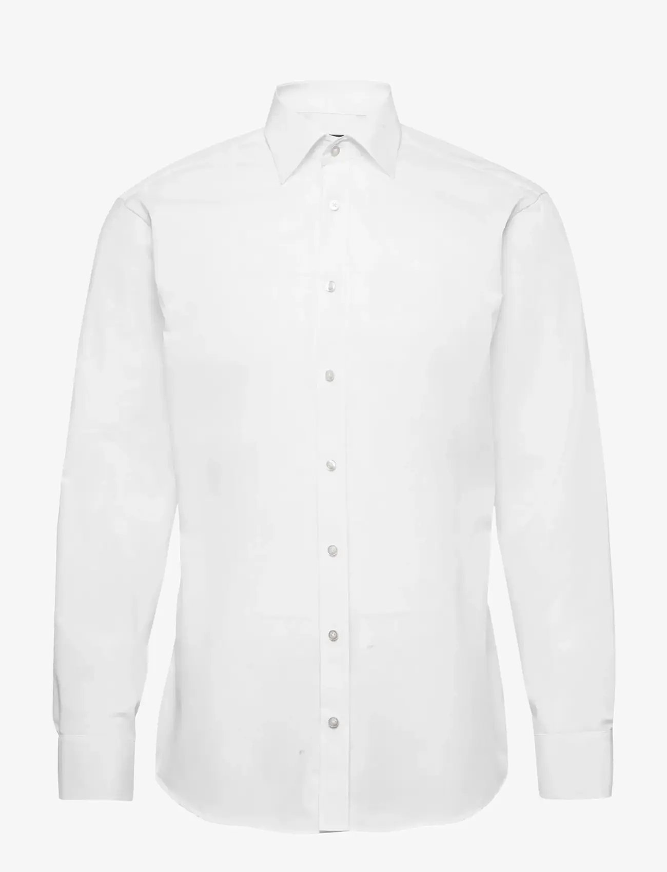 Bosweel Shirts Est. 1937 - Slim fit Mens shirt - kostymskjortor - white - 0