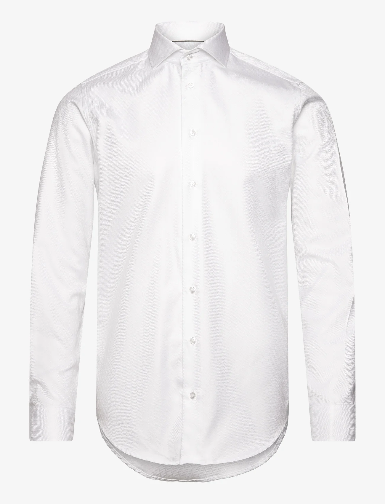 Bosweel Shirts Est. 1937 - Slim fit Mens shirt - podstawowe koszulki - white - 0