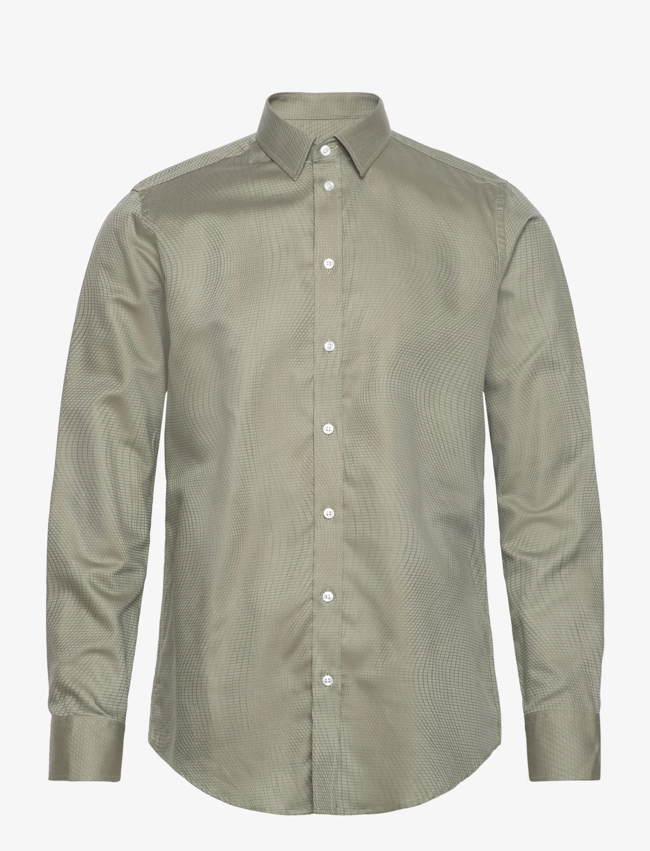 Bosweel Shirts Est. 1937 - Slim fit Mens shirt - businesskjorter - green - 0