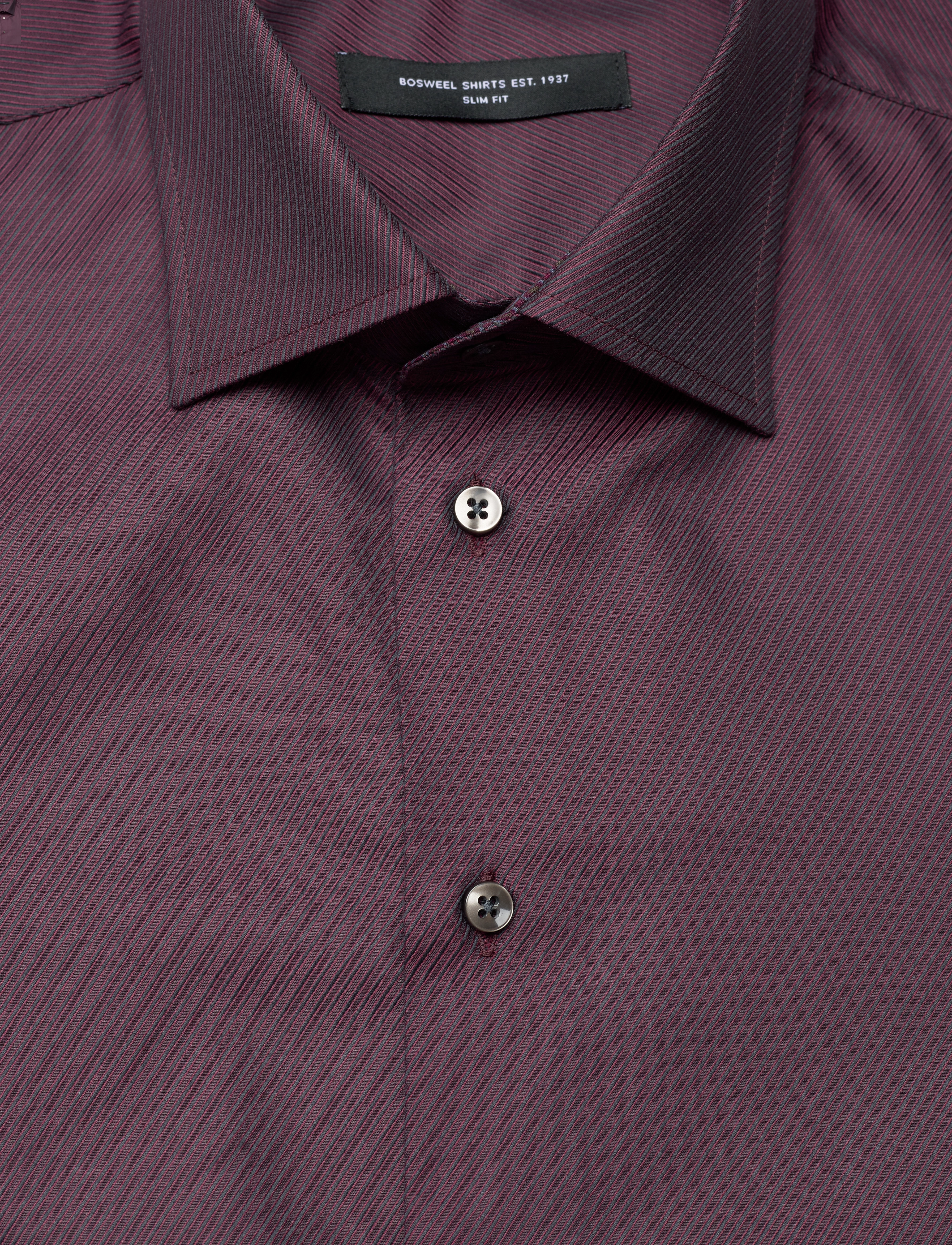 Bosweel Shirts Est. 1937 - Slim fit Mens shirt - red - 2