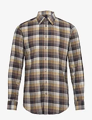 Bosweel Shirts Est. 1937 - Slim fit Mens shirt - languoti marškiniai - brown - 0