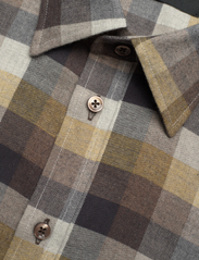 Bosweel Shirts Est. 1937 - Slim fit Mens shirt - checkered shirts - brown - 2