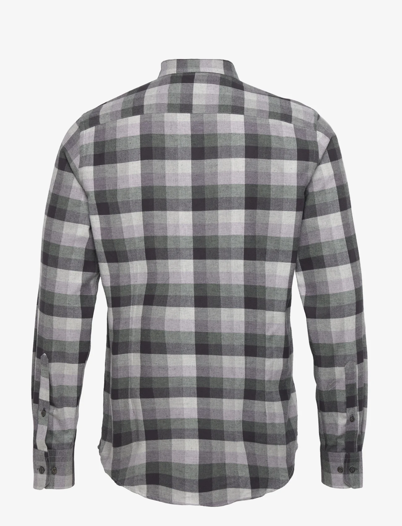 Bosweel Shirts Est. 1937 - Slim fit Mens shirt - checkered shirts - green - 1