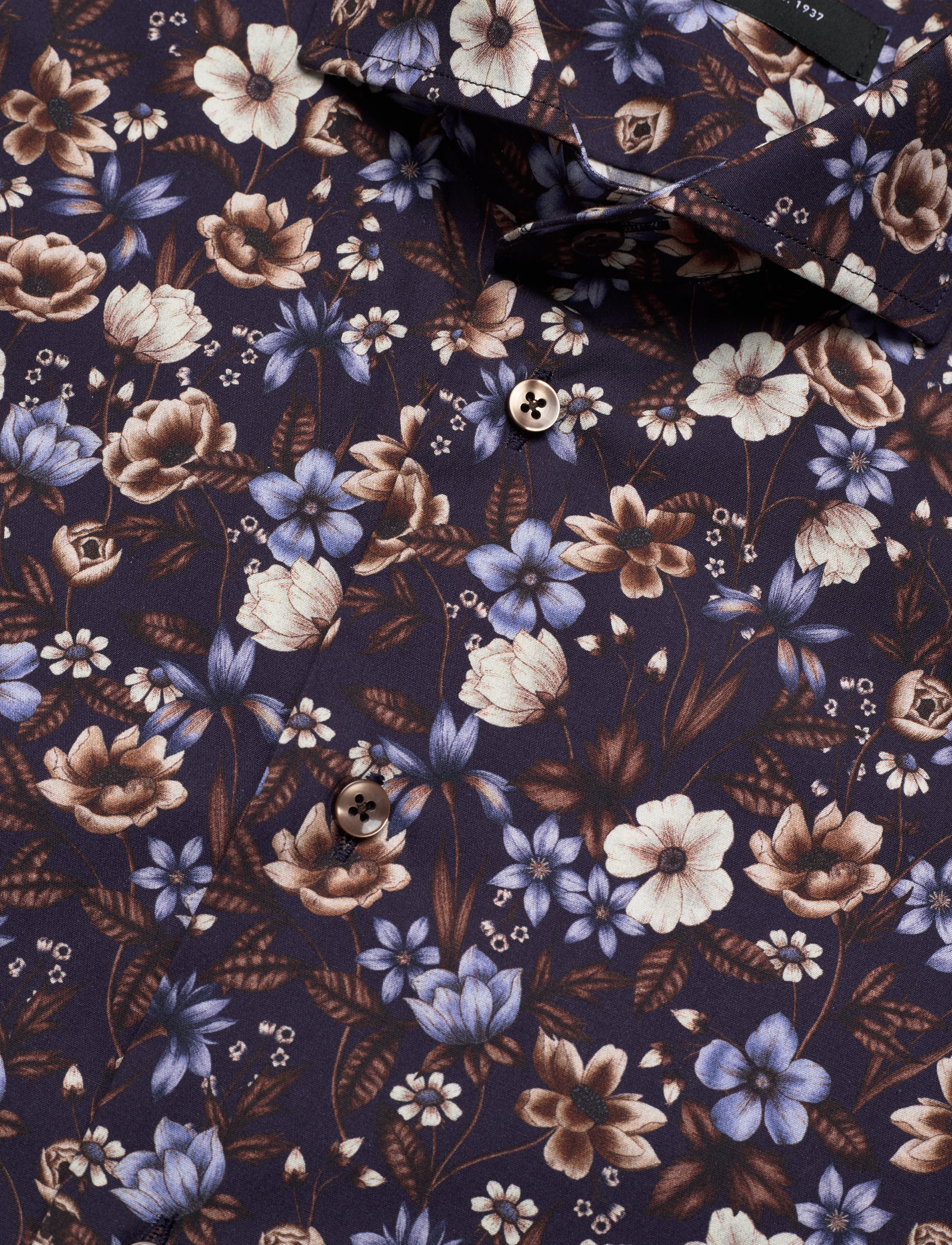 Bosweel Shirts Est. 1937 - Slim fit Mens shirt - brown - 3