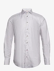 Bosweel Shirts Est. 1937 - Slim fit Mens shirt - checkered shirts - beige - 0