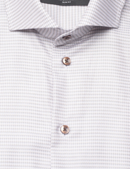 Bosweel Shirts Est. 1937 - Slim fit Mens shirt - checkered shirts - beige - 2