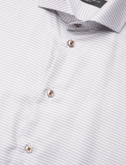 Bosweel Shirts Est. 1937 - Slim fit Mens shirt - checkered shirts - beige - 3