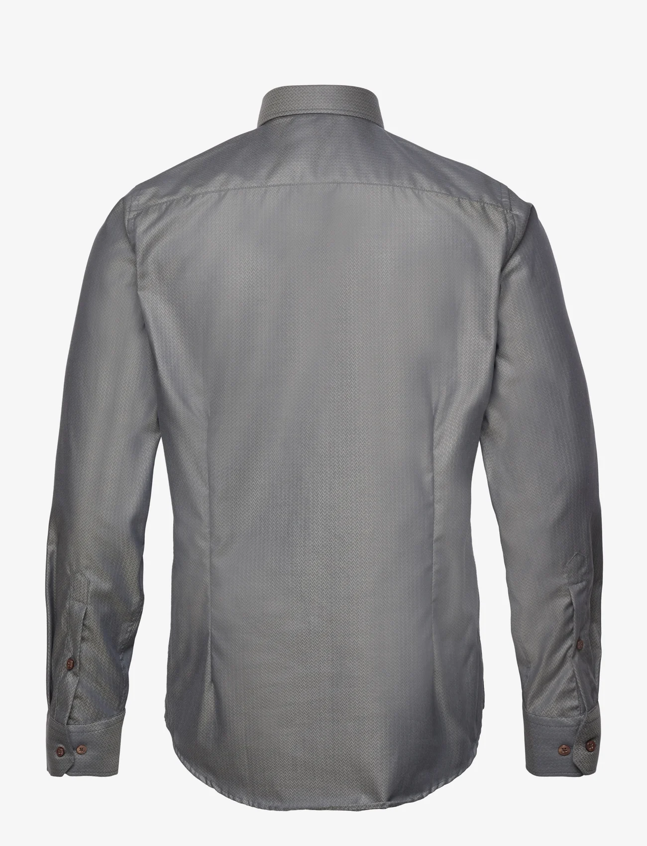 Bosweel Shirts Est. 1937 - Slim fit Mens shirt - basic krekli - grey - 1