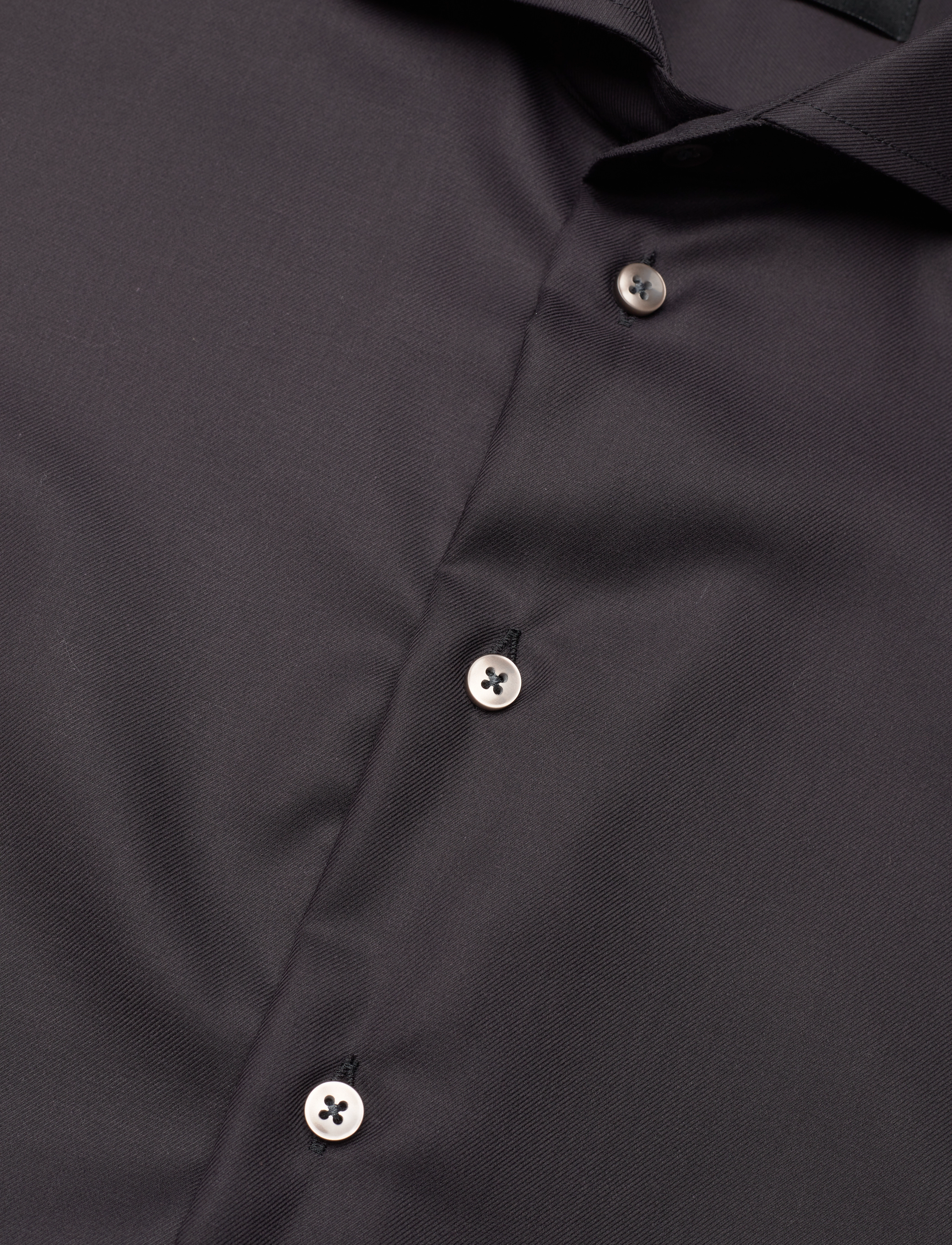 Bosweel Shirts Est. 1937 - White printed dots on blue - black - 3