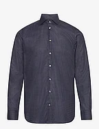 Slim fit Mens shirt - DARK BLUE