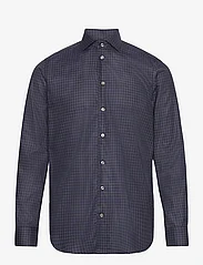 Bosweel Shirts Est. 1937 - Slim fit Mens shirt - rutede skjorter - dark blue - 0