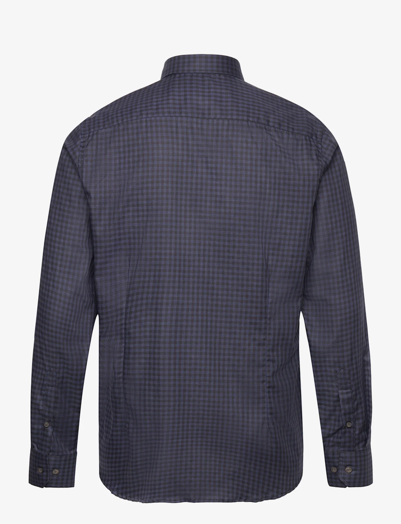 Bosweel Shirts Est. 1937 - Slim fit Mens shirt - rutede skjorter - dark blue - 1