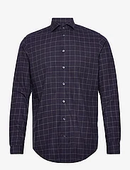 Bosweel Shirts Est. 1937 - Slim fit Mens shirt - rutiga skjortor - dark blue - 0