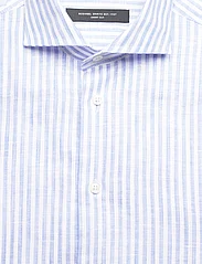 Bosweel Shirts Est. 1937 - Regular fit Men shirt - linasest riidest särgid - blue - 2