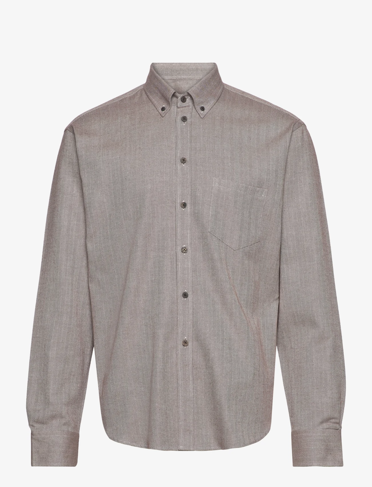 Bosweel Shirts Est. 1937 - Regular fit Men shirt - basic-hemden - beige - 0