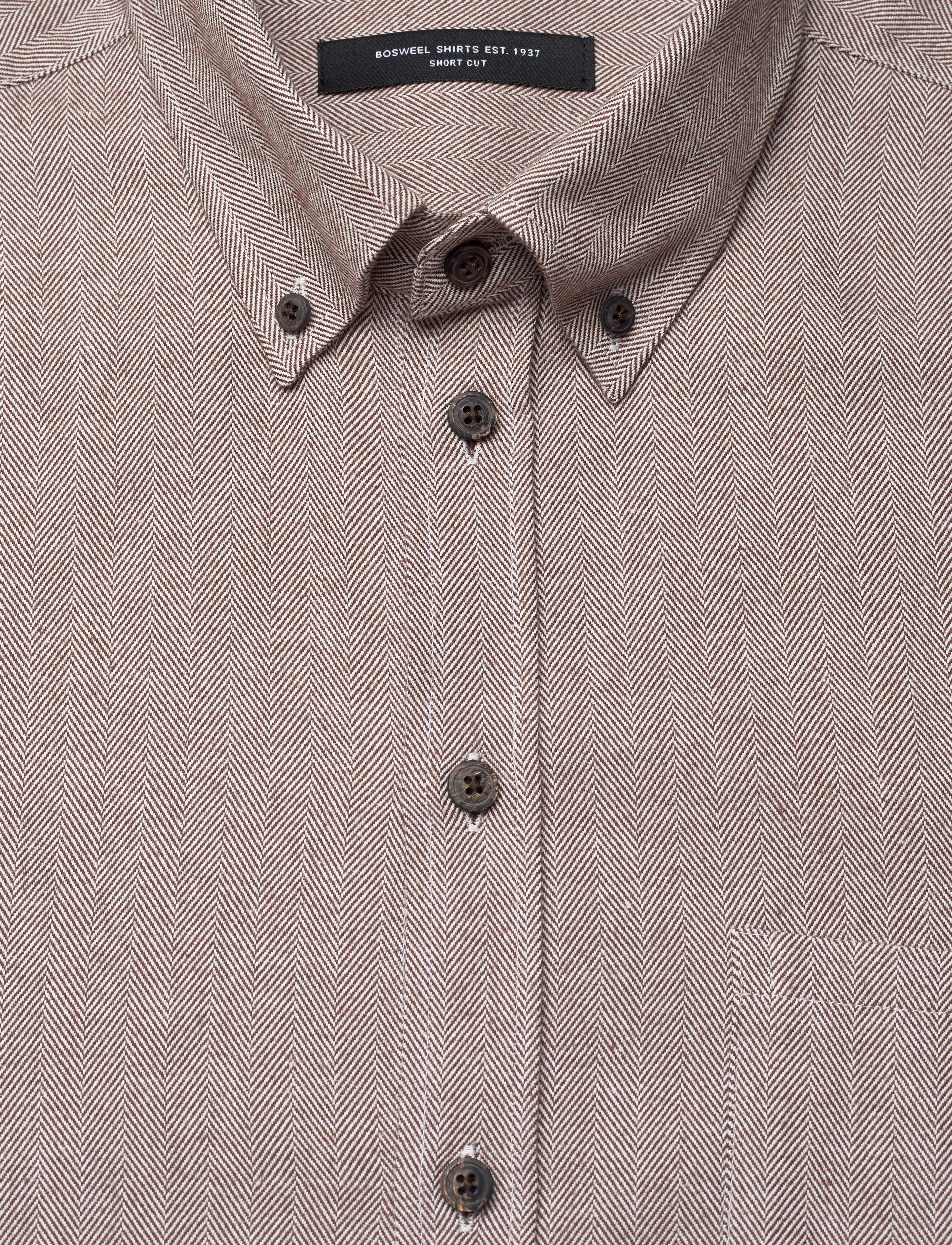 Bosweel Shirts Est. 1937 - Regular fit Men shirt - beige - 2