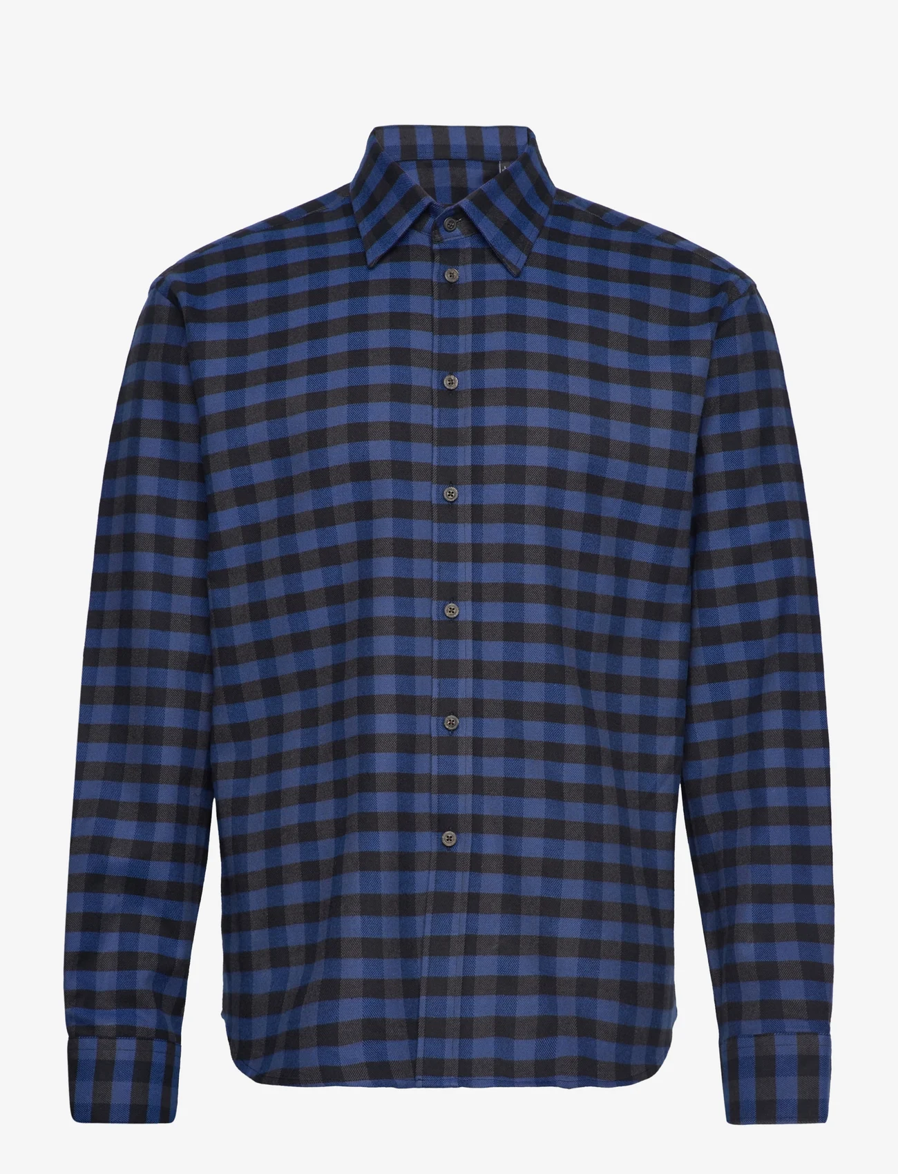 Bosweel Shirts Est. 1937 - Regular fit Men shirt - rutiga skjortor - dark blue - 0