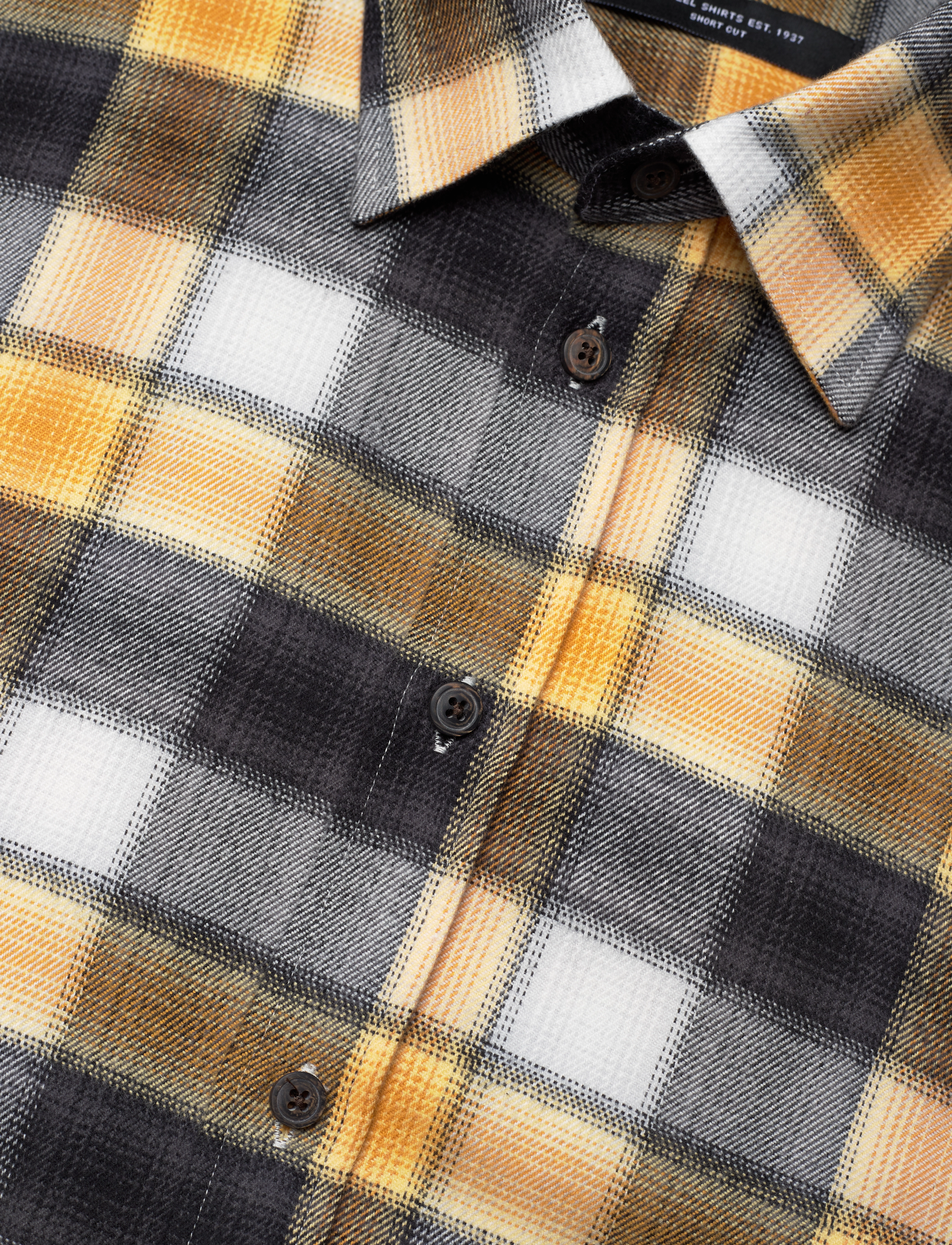 Bosweel Shirts Est. 1937 - Regular fit Men shirt - yellow - 3