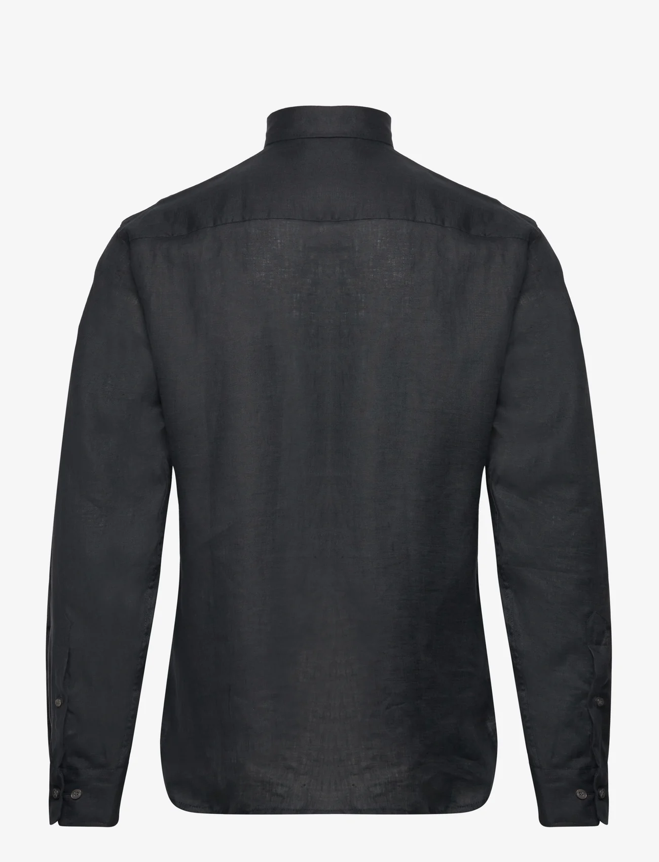 Bosweel Shirts Est. 1937 - Regular fit Men shirt - pellavakauluspaidat - black - 1