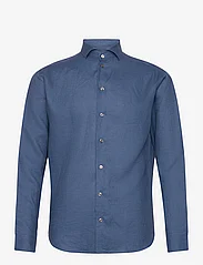 Bosweel Shirts Est. 1937 - Regular fit Men shirt - linen shirts - blue - 0