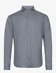 Bosweel Shirts Est. 1937 - Regular fit Men shirt - hørskjorter - grey - 0