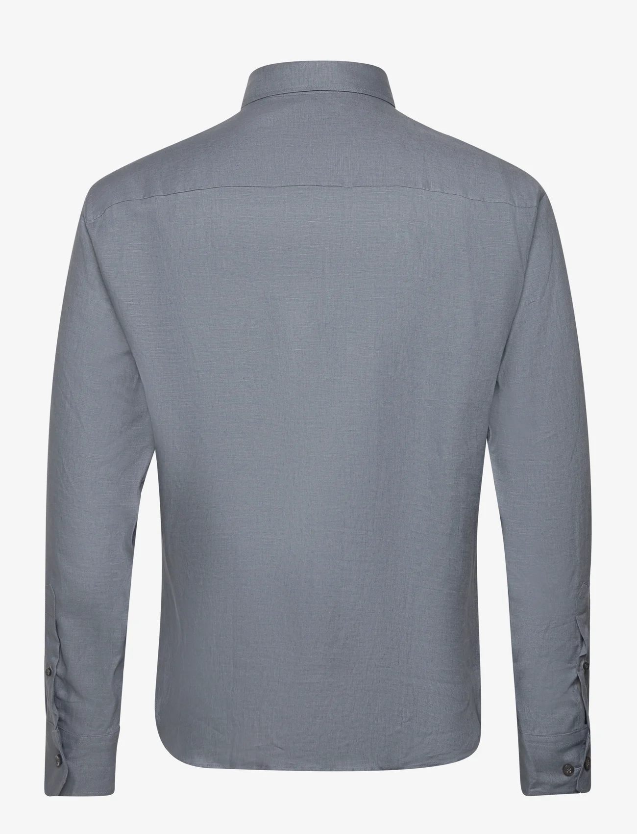 Bosweel Shirts Est. 1937 - Regular fit Men shirt - linen shirts - grey - 1