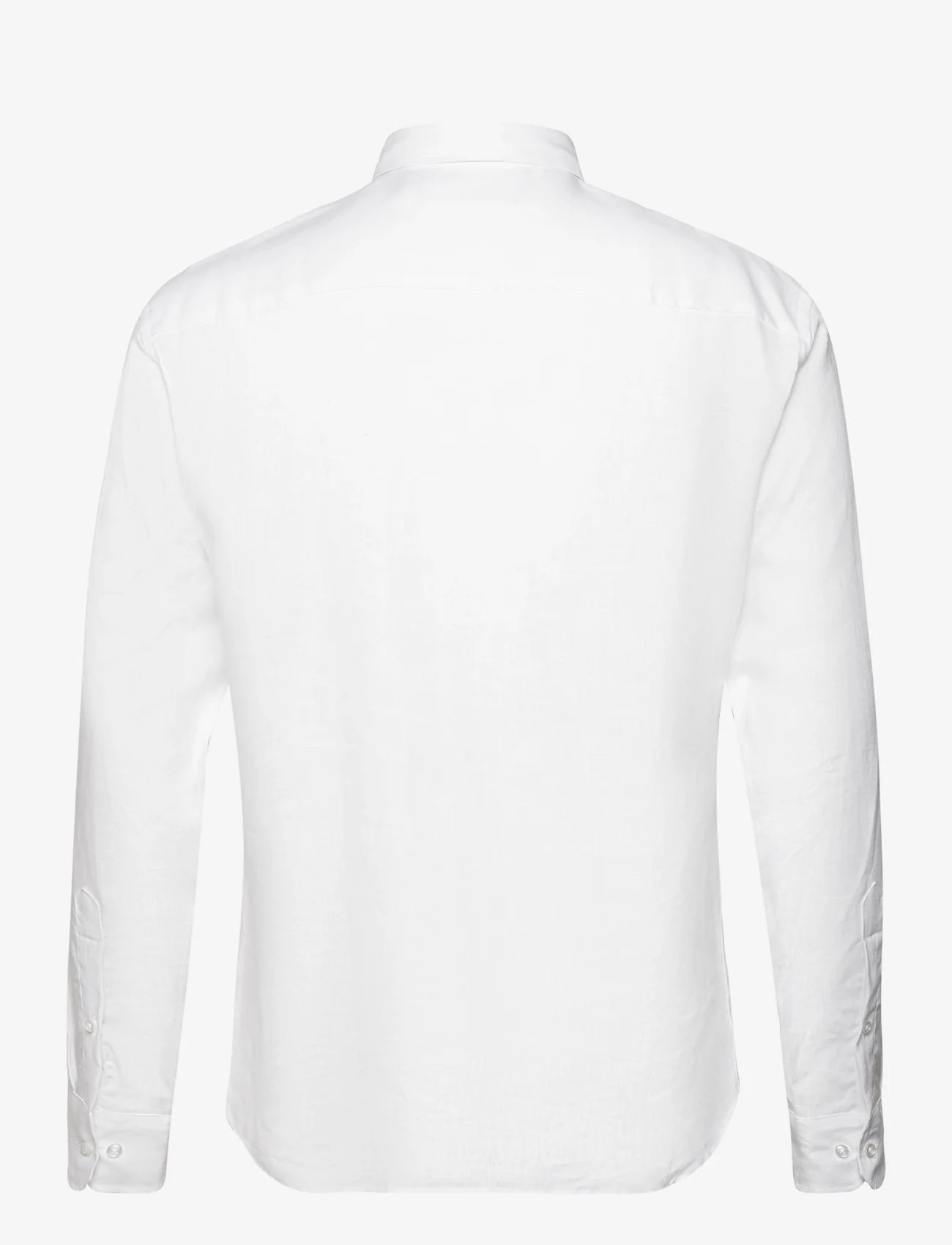 Bosweel Shirts Est. 1937 - Regular fit Men shirt - linasest riidest särgid - white - 1
