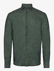 Bosweel Shirts Est. 1937 - Regular fit Mens shirt - hørskjorter - green - 0