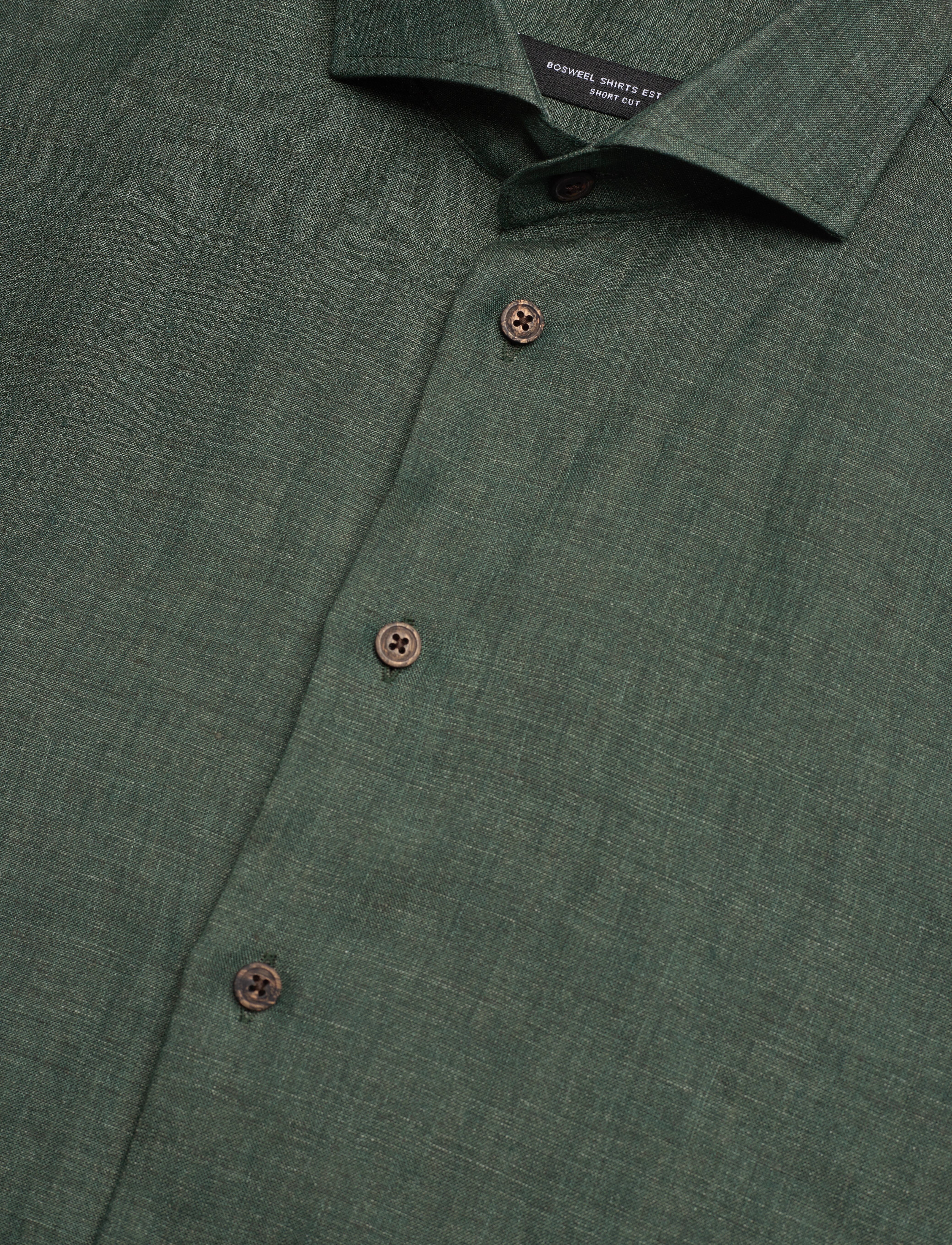 Bosweel Shirts Est. 1937 - Regular fit Mens shirt - green - 3