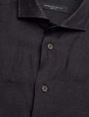 Bosweel Shirts Est. 1937 - Regular fit Mens shirt - hørskjorter - grey - 3