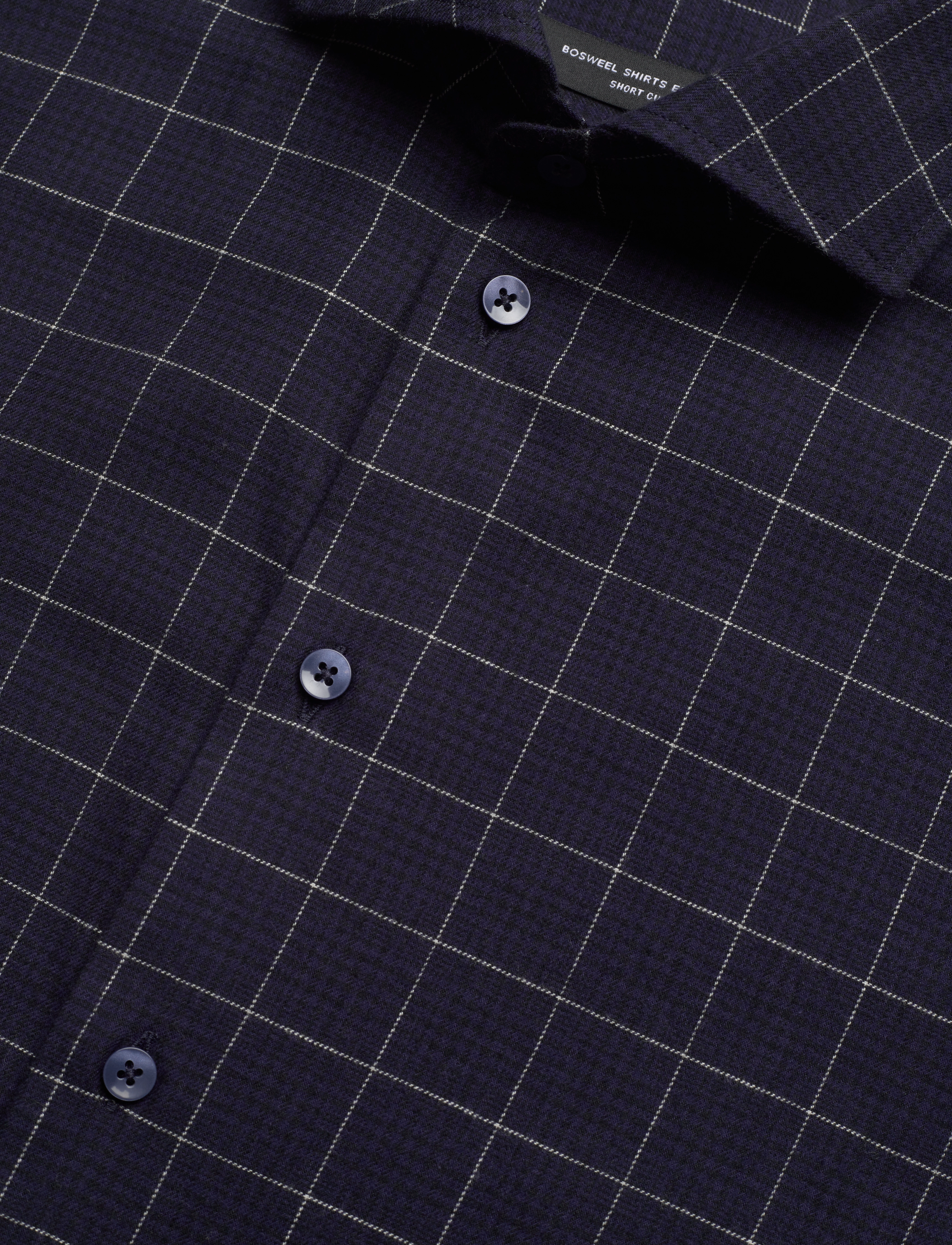 Bosweel Shirts Est. 1937 - Regular fit Men shirt - dark blue - 3