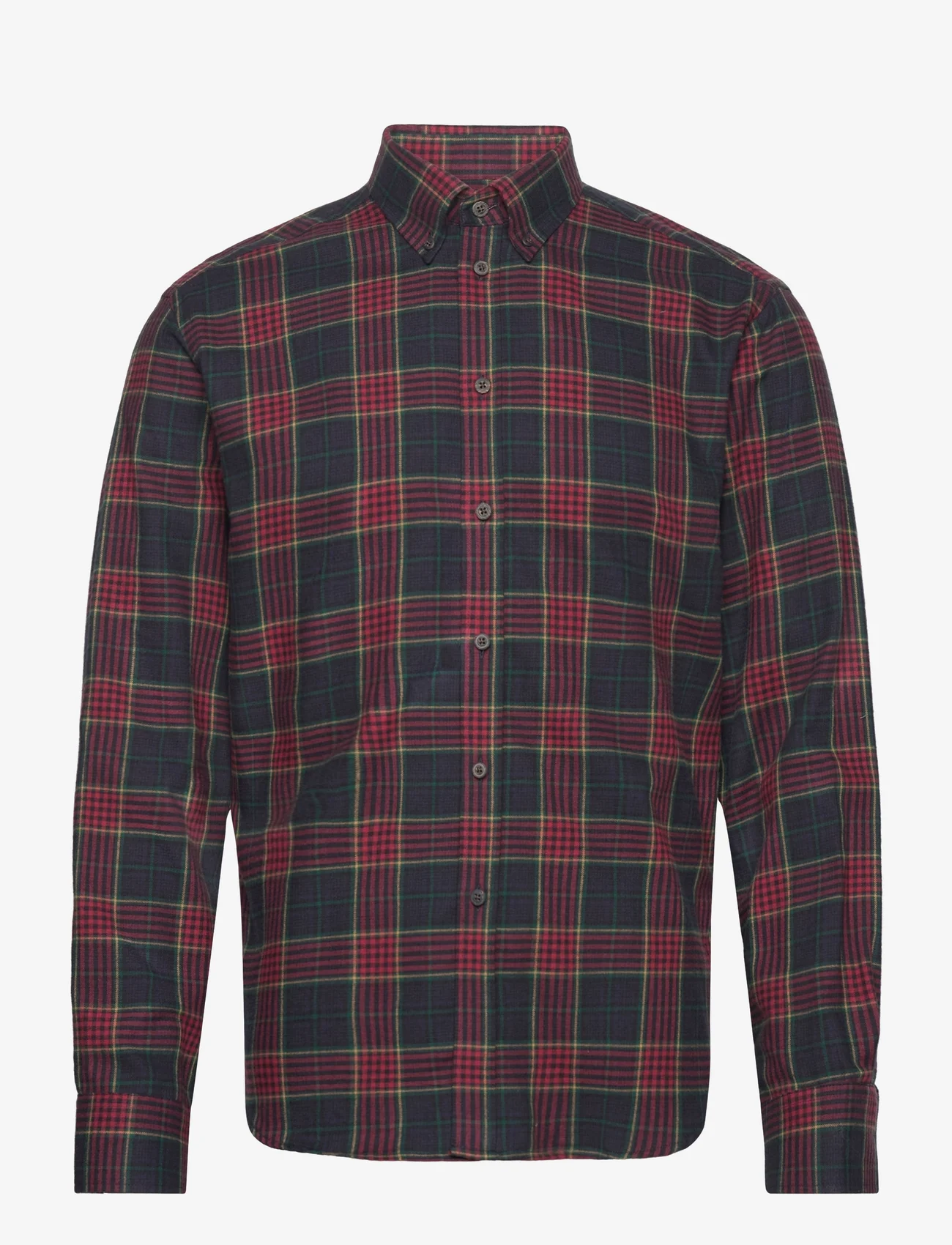 Bosweel Shirts Est. 1937 - Regular fit Men shirt - ruutupaidat - red - 0