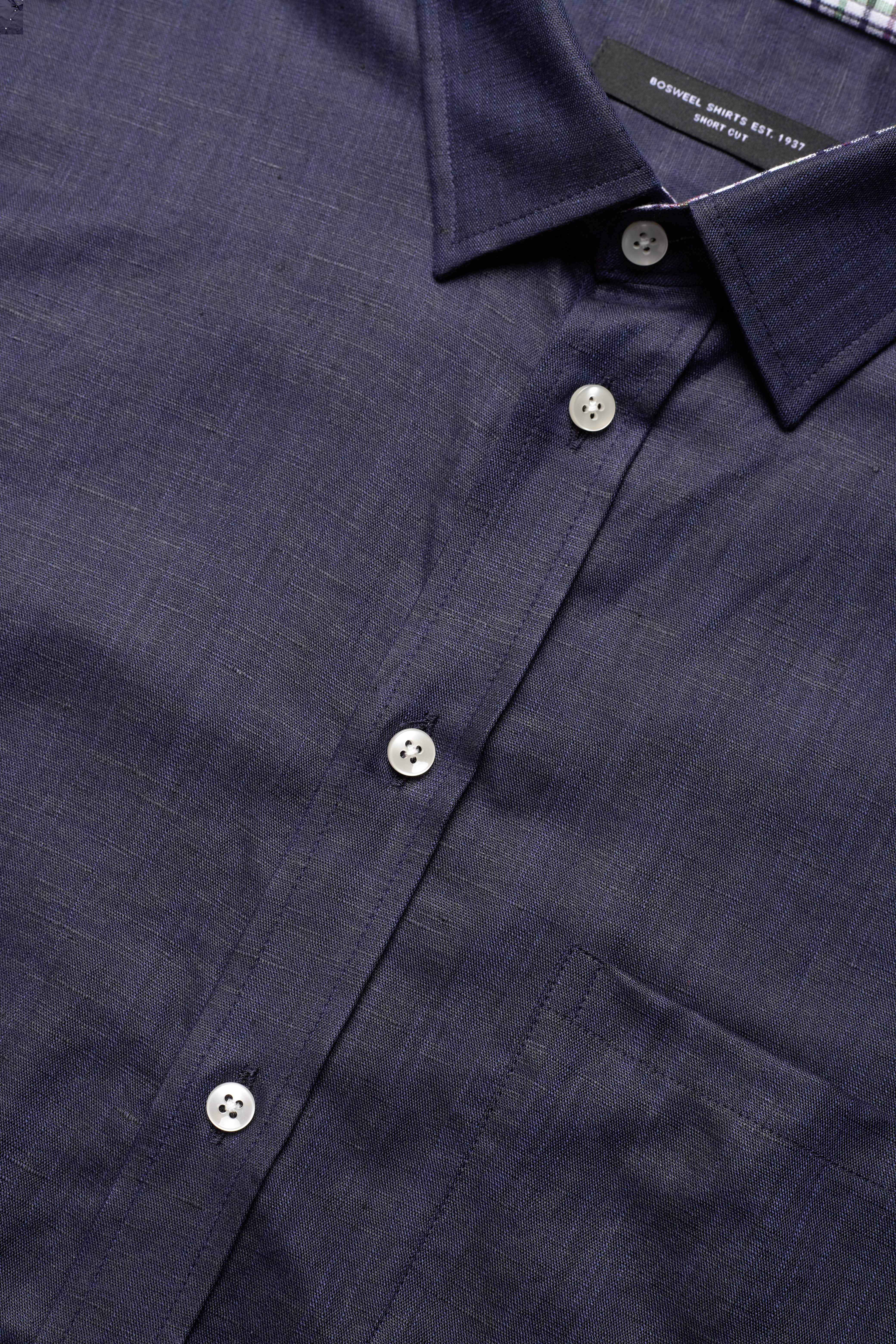 Bosweel Shirts Est. 1937 - Regular fit Men shirt - dark blue - 3
