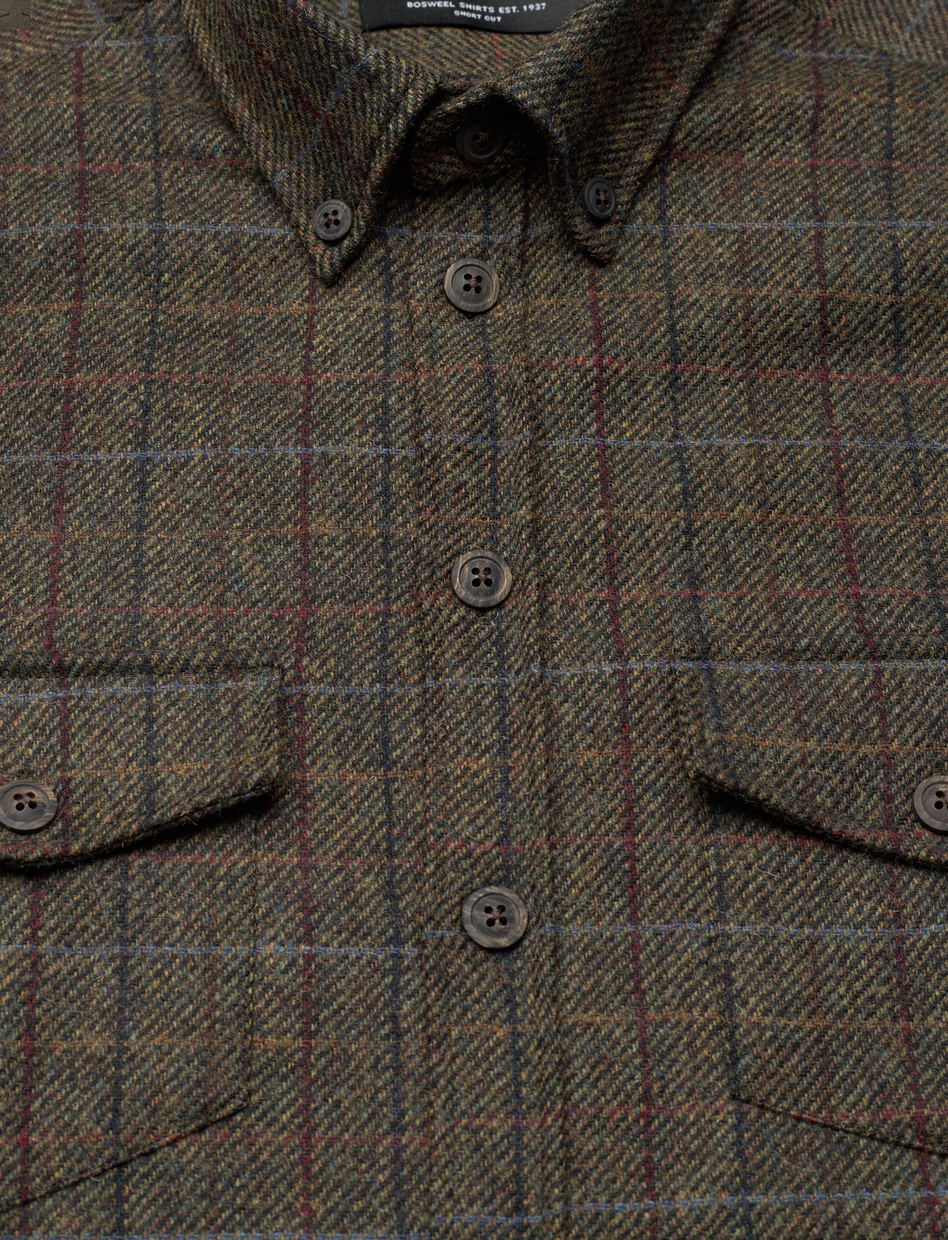 Bosweel Shirts Est. 1937 - Overshirt - green - 2