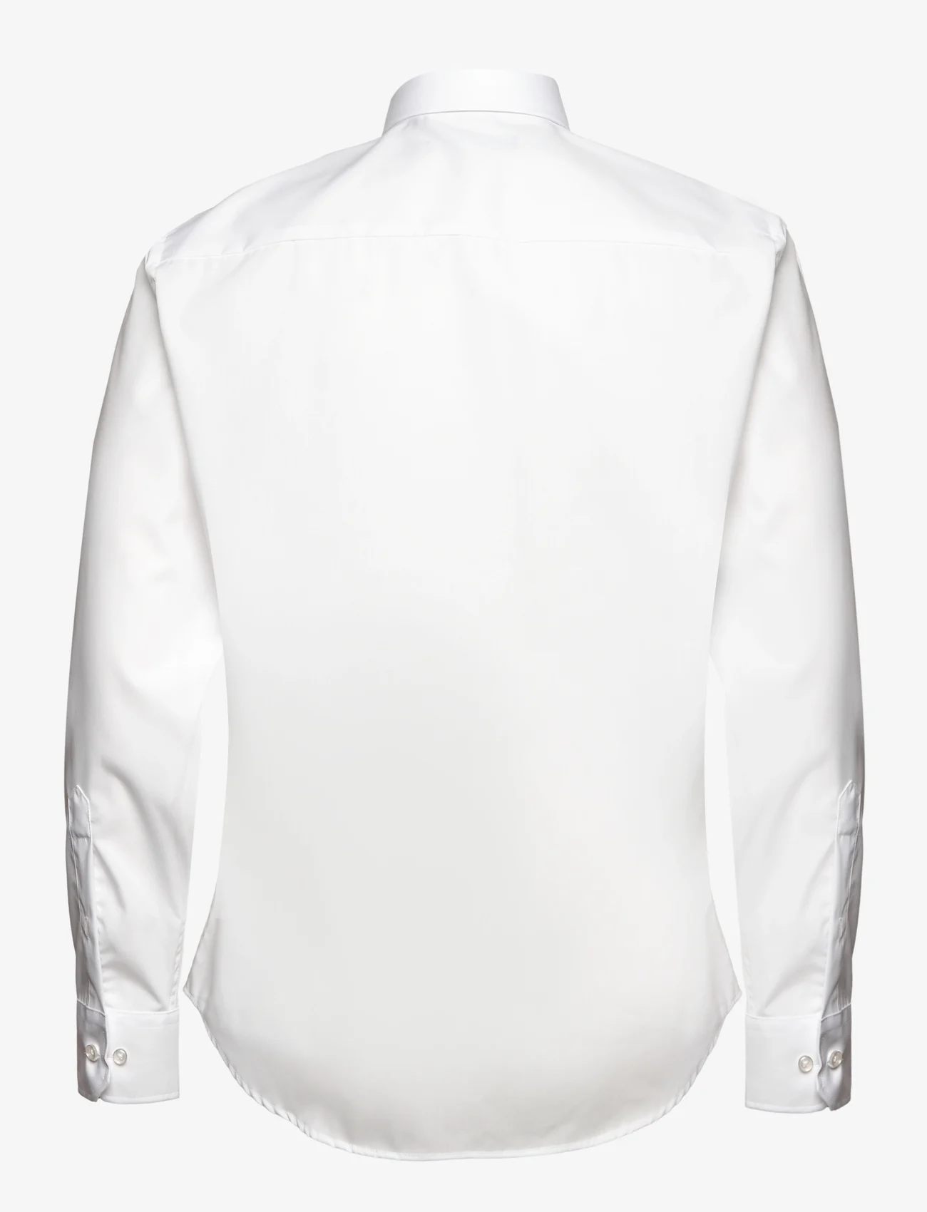 Bosweel Shirts Est. 1937 - Poplin w. contrast - basic shirts - white - 1