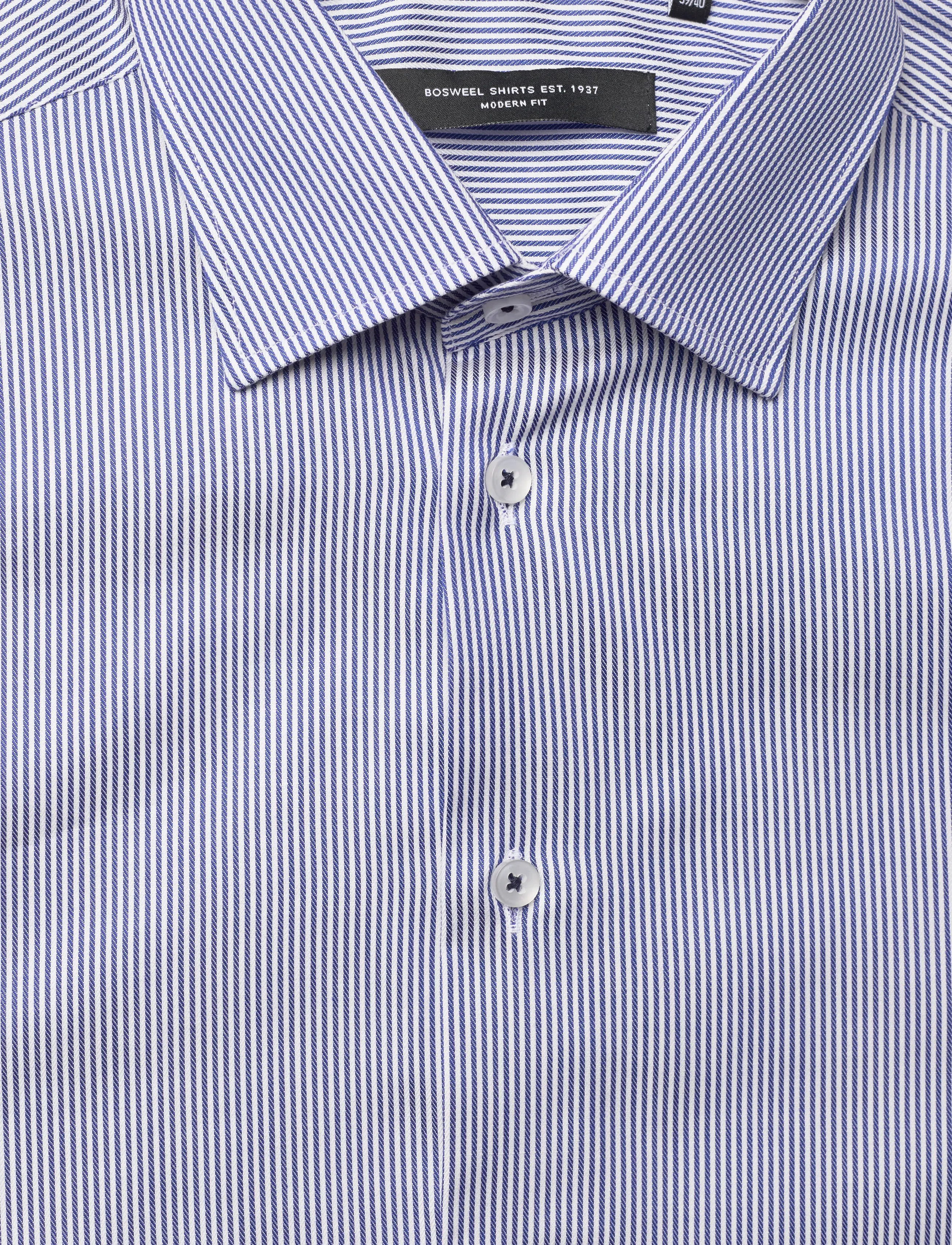 Bosweel Shirts Est. 1937 - Regular fit Mens shirt - business skjorter - blue - 2
