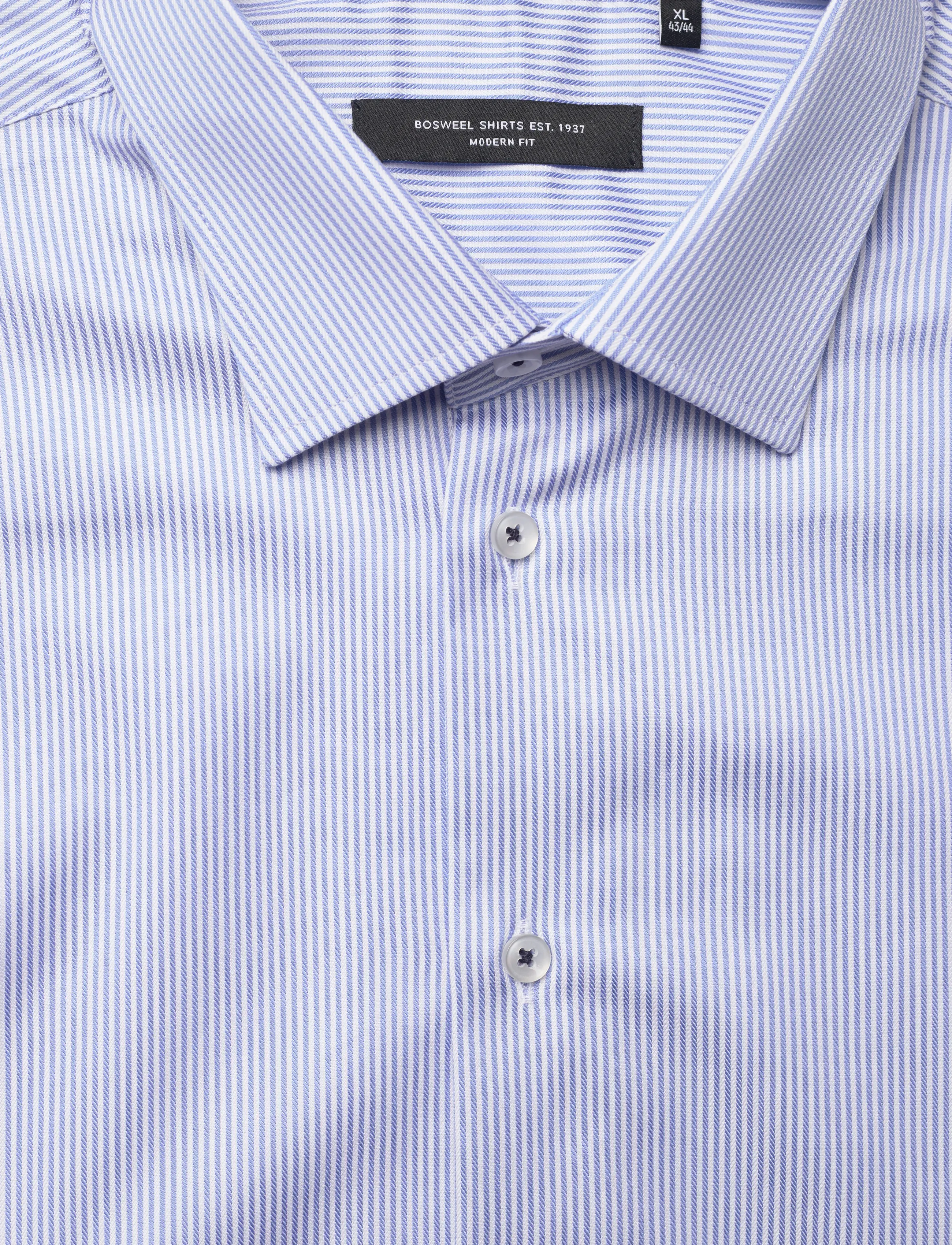 Bosweel Shirts Est. 1937 - Regular fit Mens shirt - business-hemden - light blue - 2