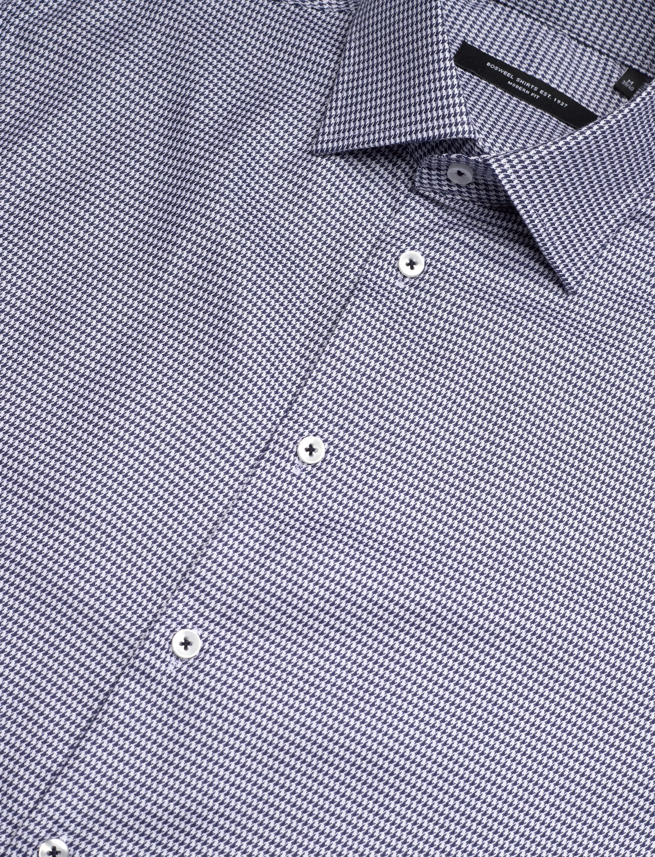 Bosweel Shirts Est. 1937 - Regular fit Mens shirt - mænd - blue - 3