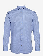 Bosweel Shirts Est. 1937 - Regular fit Mens shirt - ternede skjorter - blue - 0