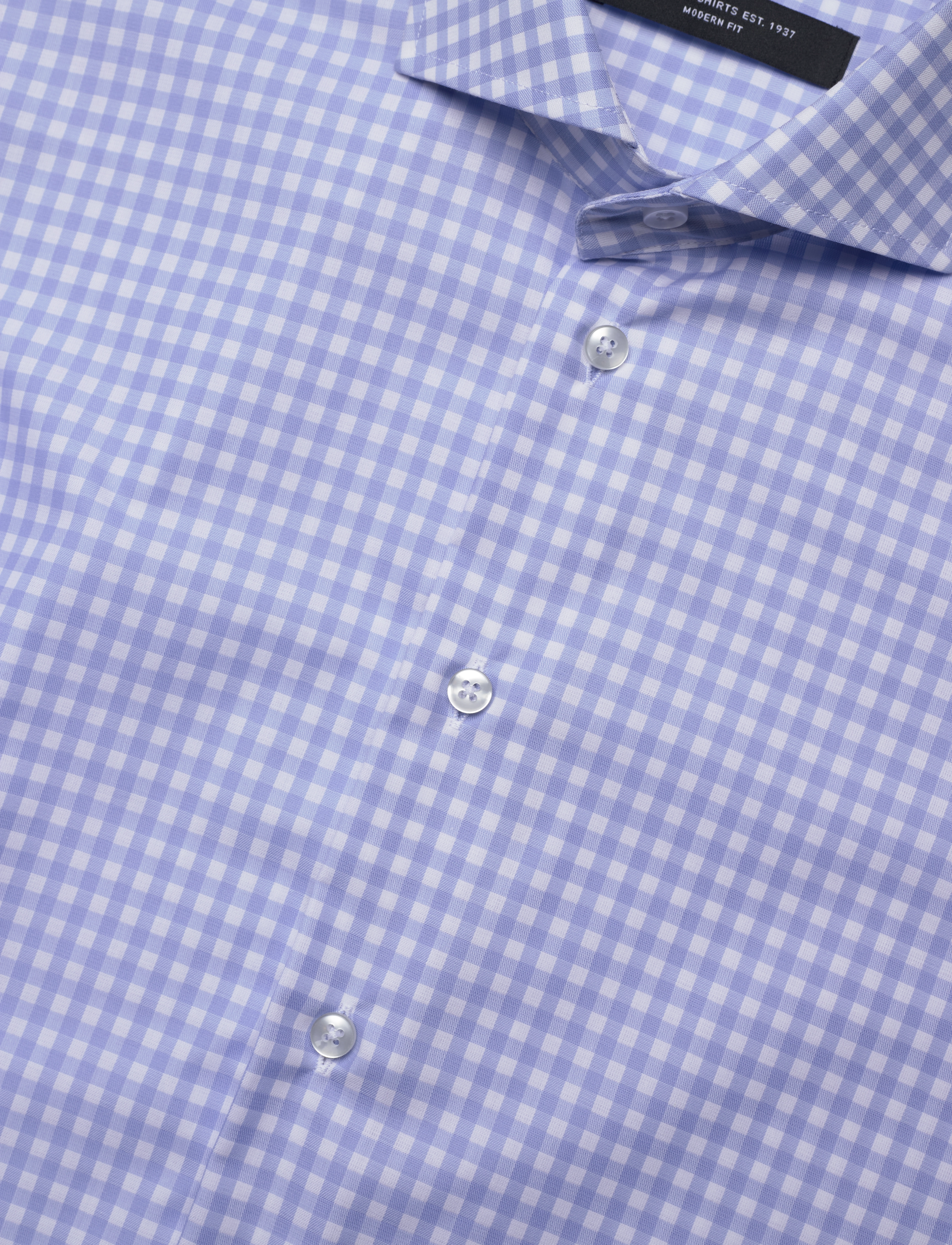 Bosweel Shirts Est. 1937 - Regular fit Mens shirt - light blue - 3