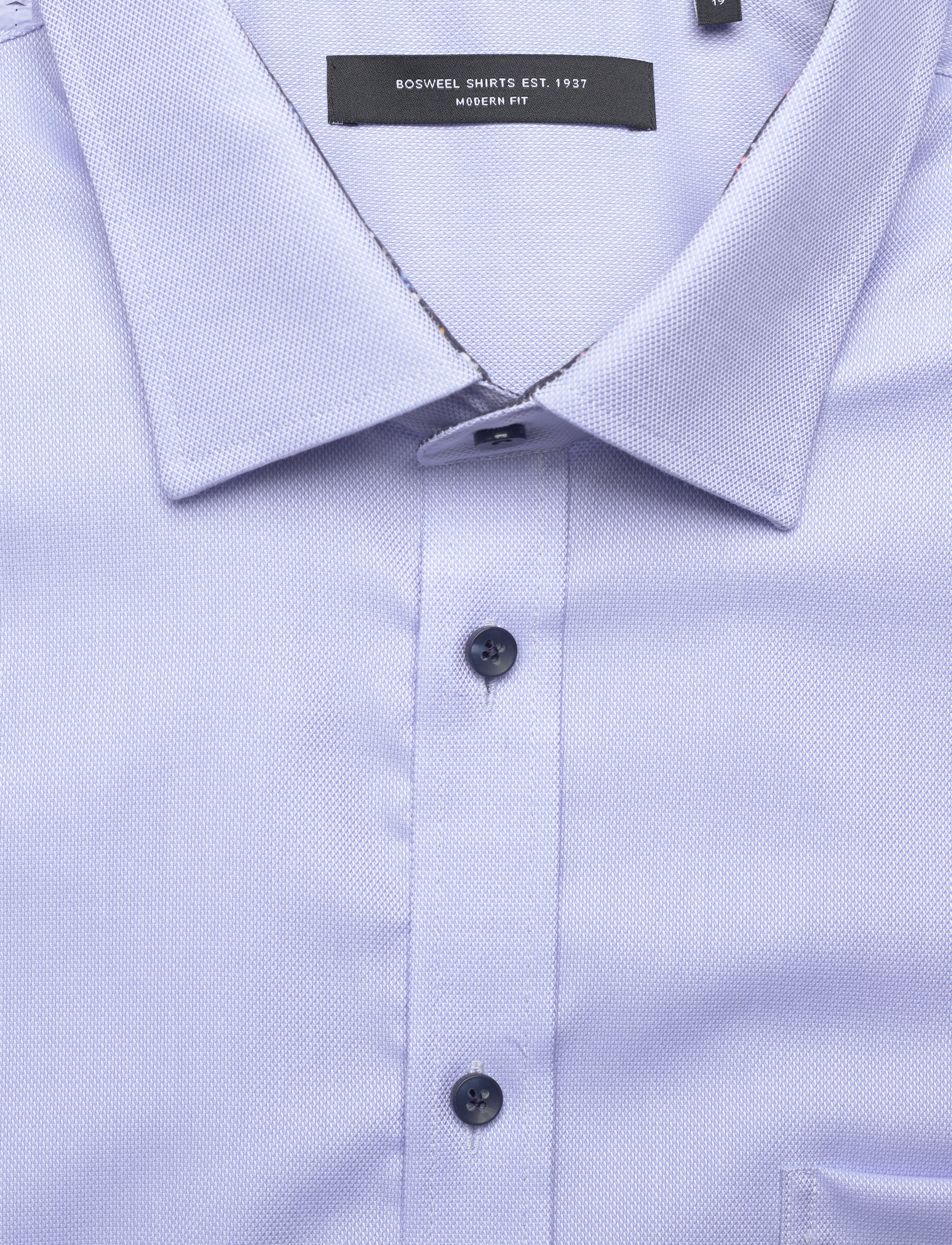 Bosweel Shirts Est. 1937 - Regular fit Mens shirt - light blue - 2
