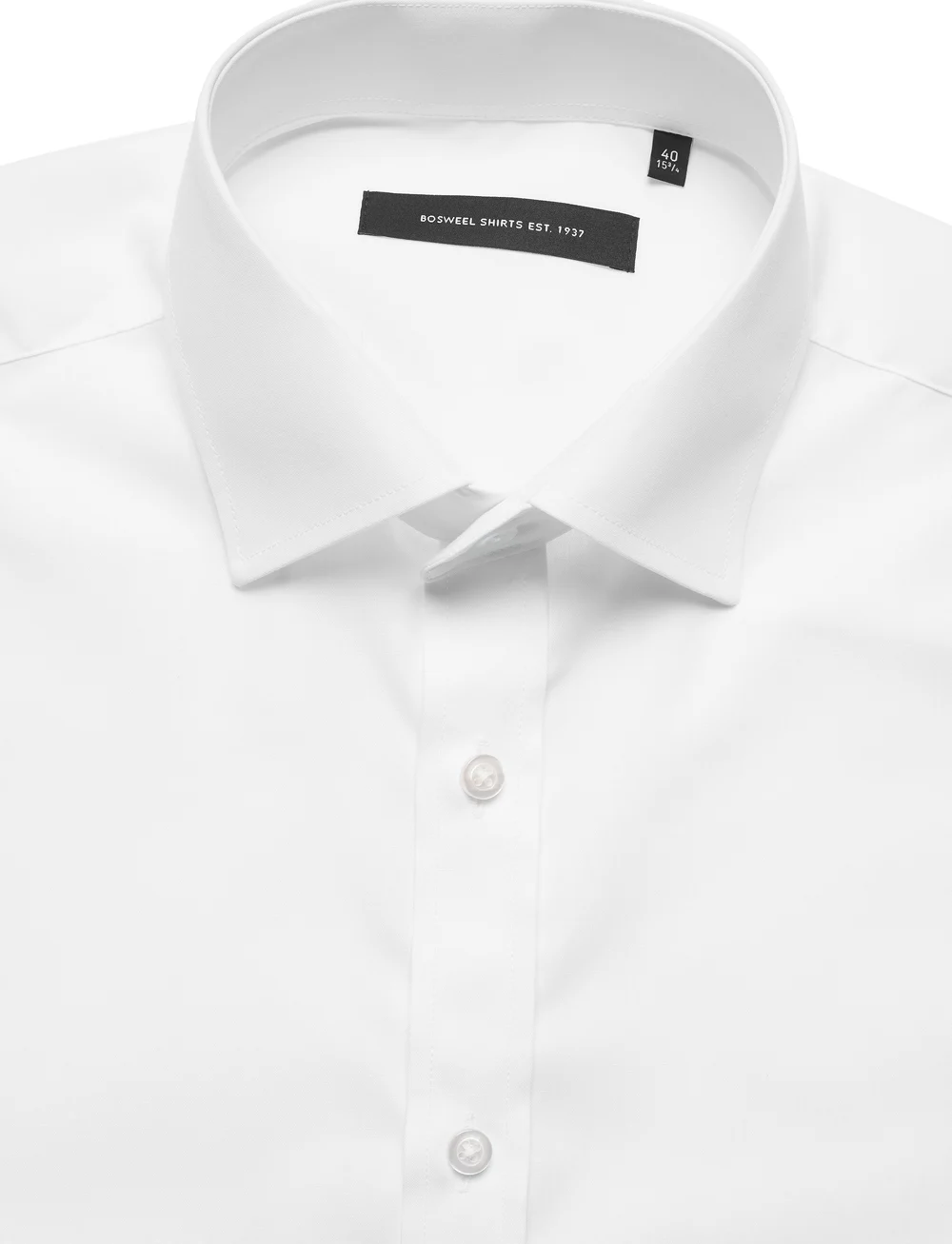 Bosweel Shirts Est. 1937 - Modern fit Mens shirt - kostymskjortor - white - 3