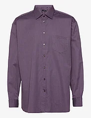 Bosweel Shirts Est. 1937 - Regular fit Mens shirt - casual skjorter - purple - 0