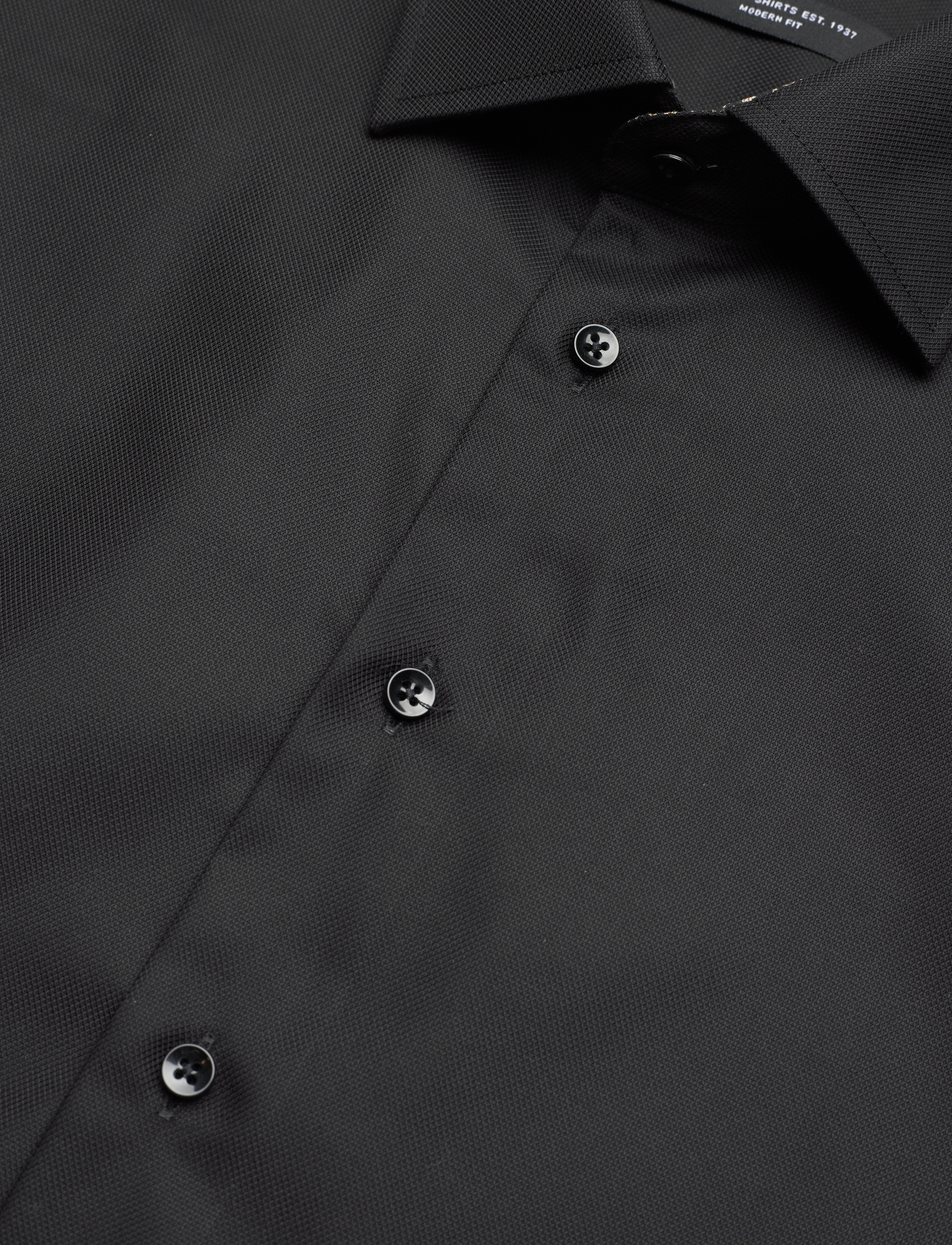 Bosweel Shirts Est. 1937 - Regular fit Mens shirt - black - 2