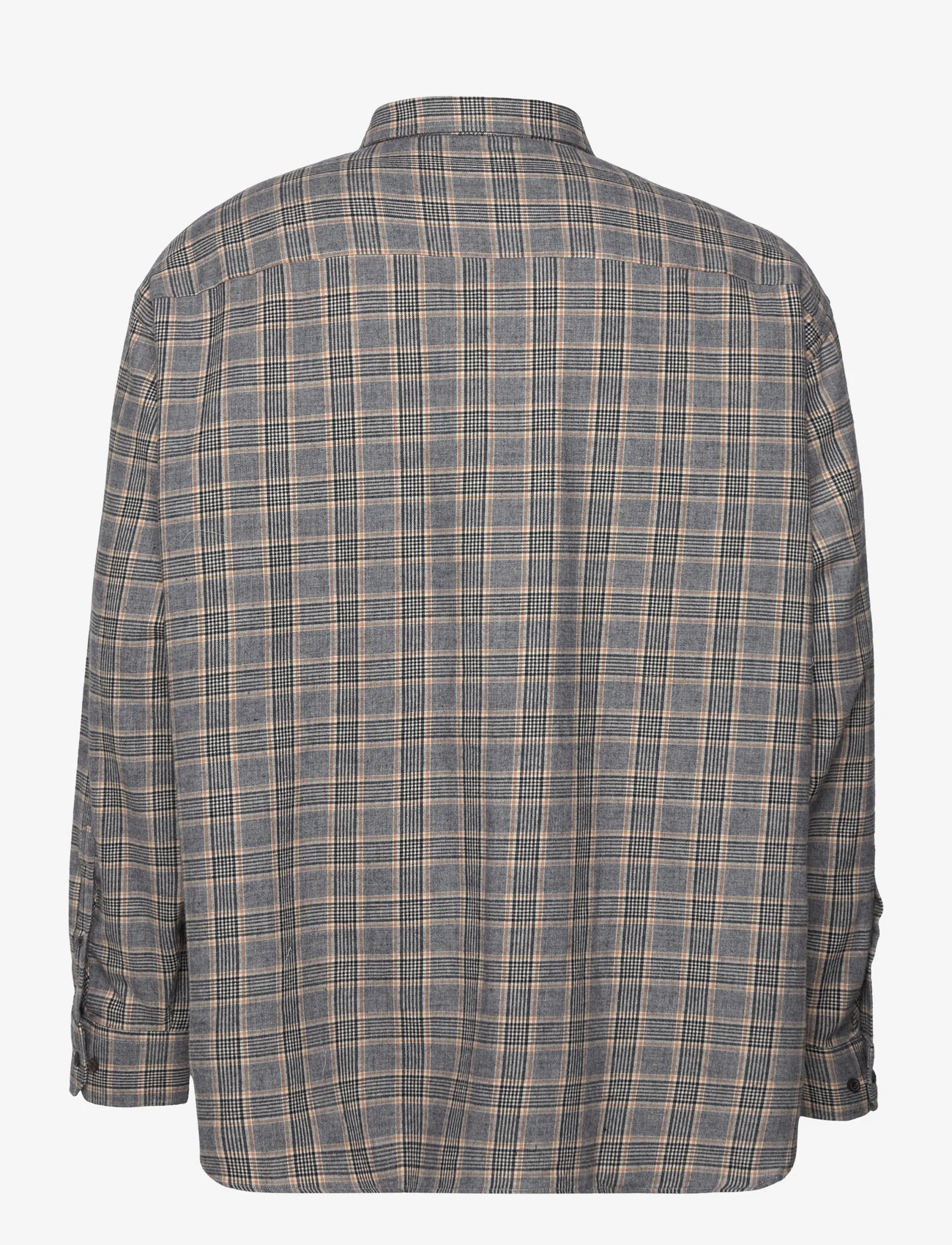 Bosweel Shirts Est. 1937 - Regular fit Mens shirt - rutiga skjortor - grey - 1