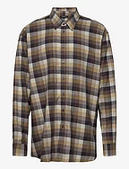 Regular fit Mens shirt - BROWN