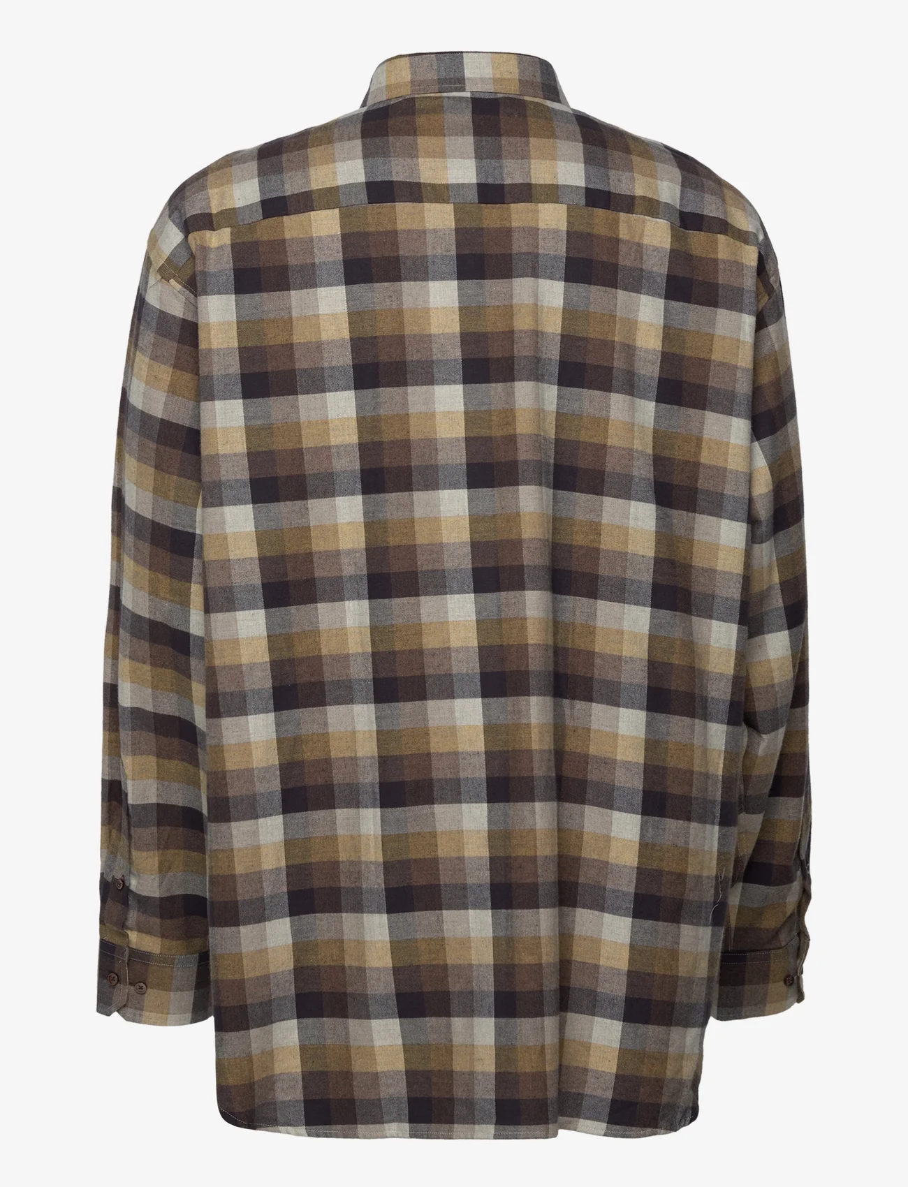 Bosweel Shirts Est. 1937 - Regular fit Mens shirt - rutede skjorter - brown - 1