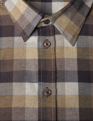 Bosweel Shirts Est. 1937 - Regular fit Mens shirt - checkered shirts - brown - 2